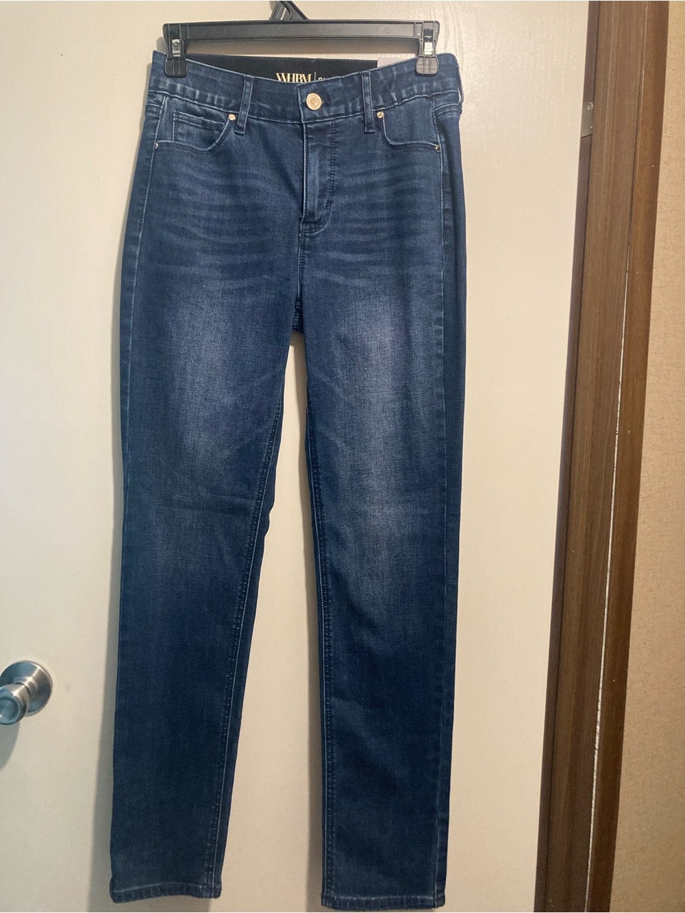 White House Black Market Indigo Slim Ankle Jeans
